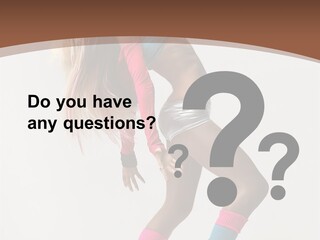 Modern Female Vertical PowerPoint Template