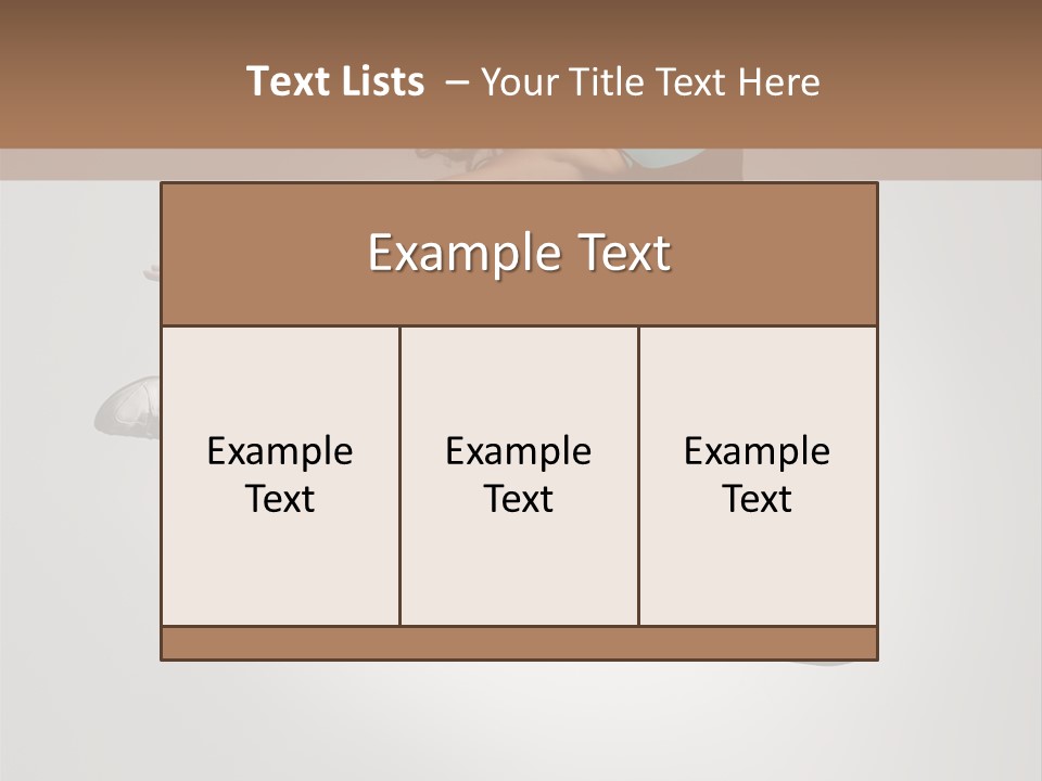 A Woman Jumping In The Air With Her Arms Outstretched PowerPoint Template