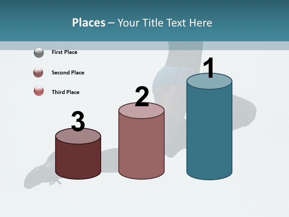 Jump Acrobat Beautiful PowerPoint Template