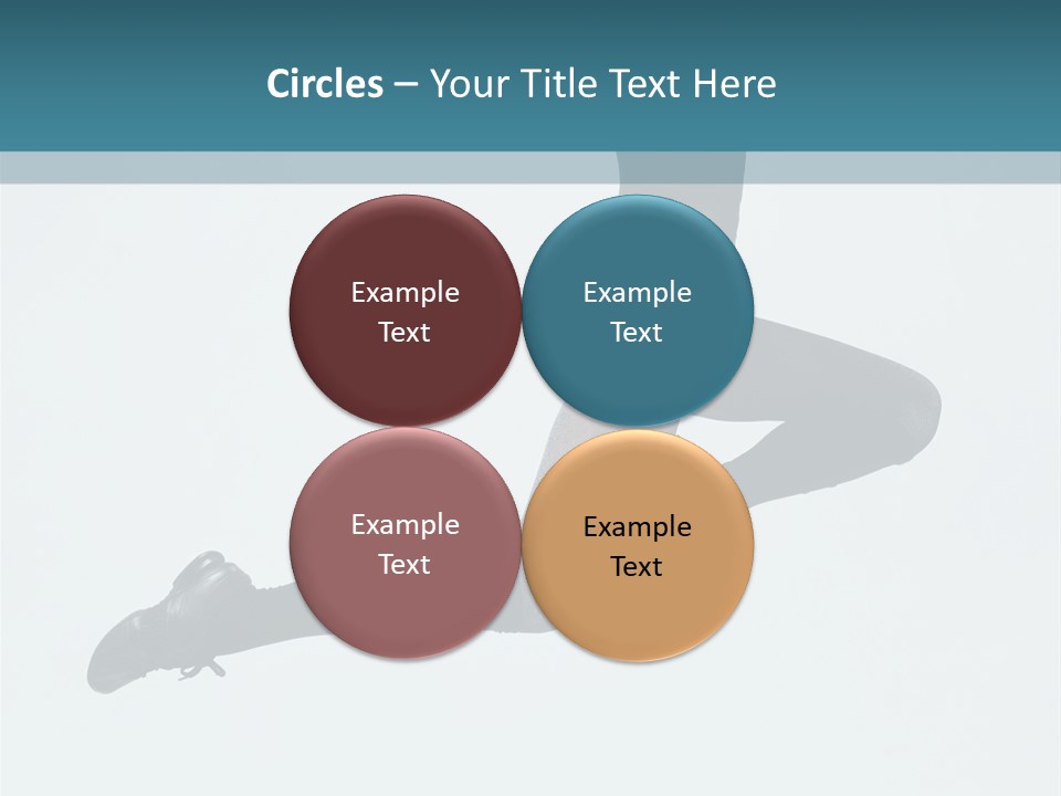 Jump Acrobat Beautiful PowerPoint Template