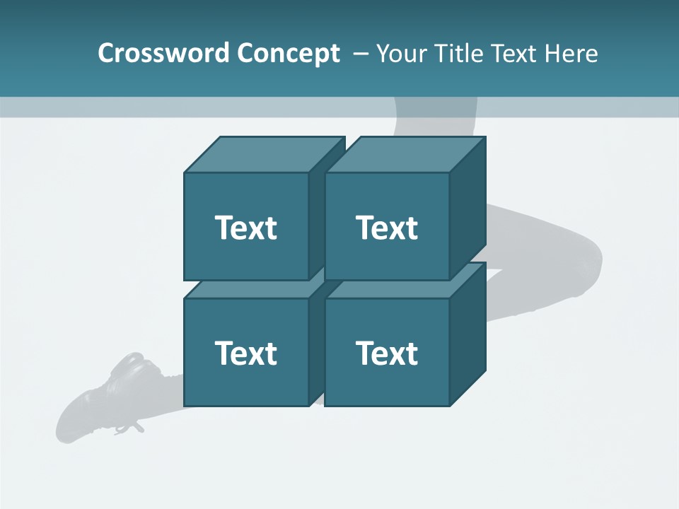 Jump Acrobat Beautiful PowerPoint Template