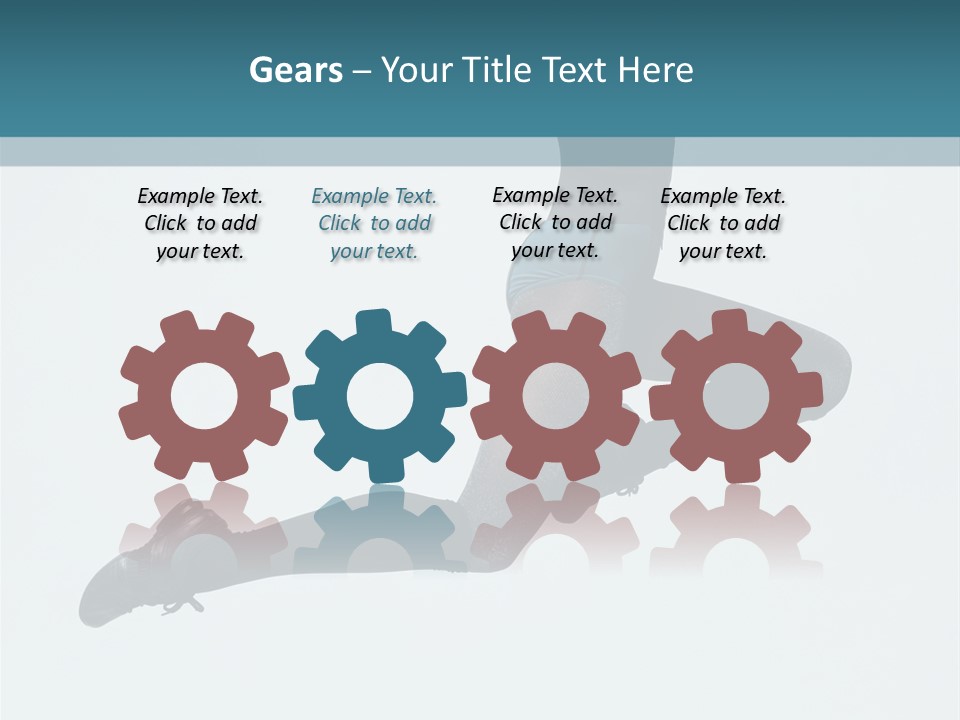 Jump Acrobat Beautiful PowerPoint Template
