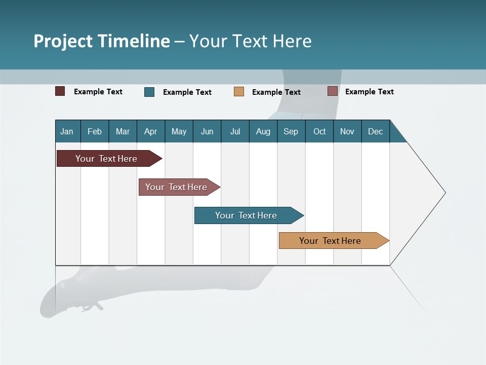 Jump Acrobat Beautiful PowerPoint Template