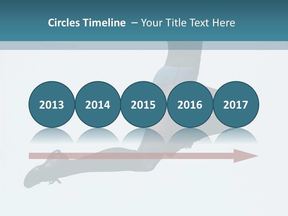 Jump Acrobat Beautiful PowerPoint Template