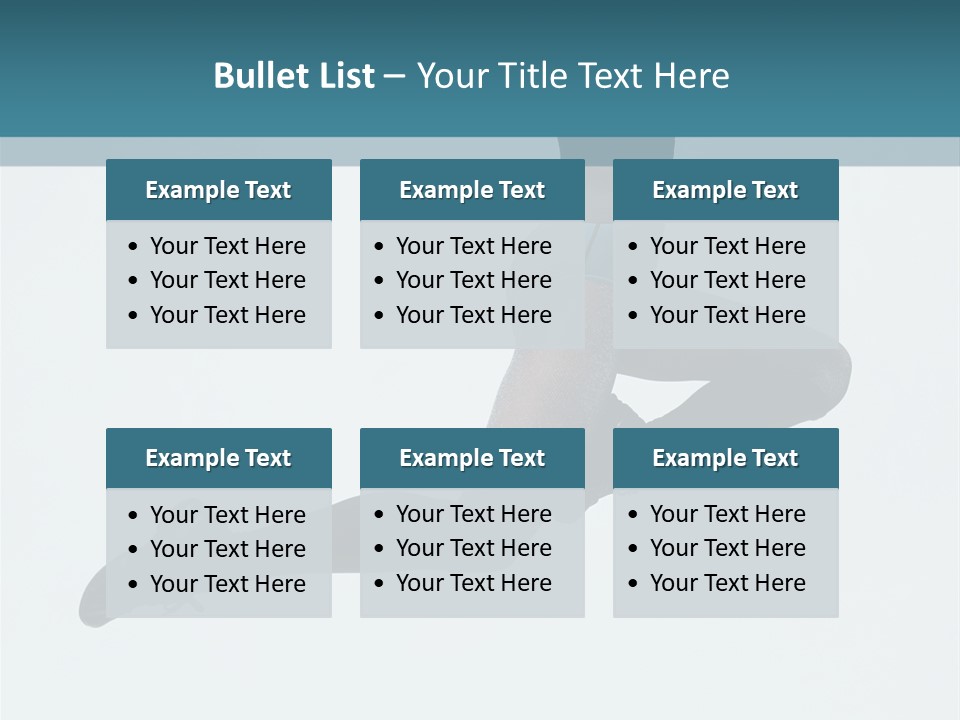 Jump Acrobat Beautiful PowerPoint Template