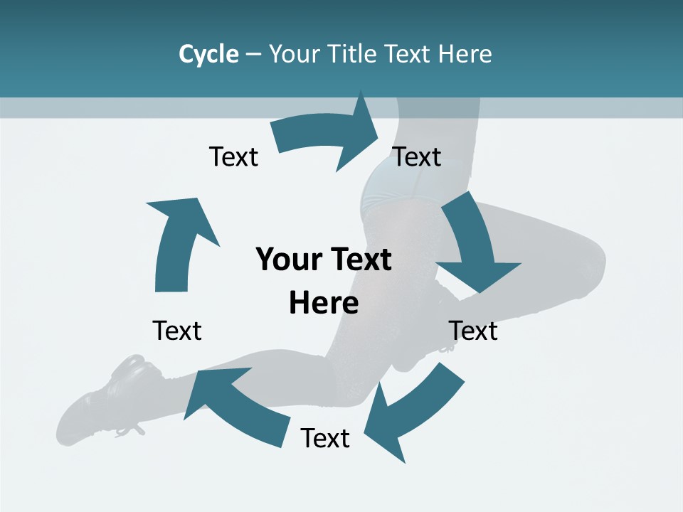 Jump Acrobat Beautiful PowerPoint Template