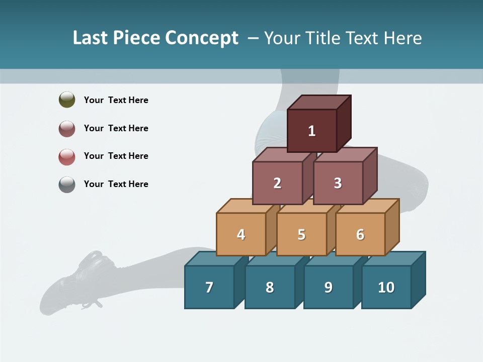 Jump Acrobat Beautiful PowerPoint Template