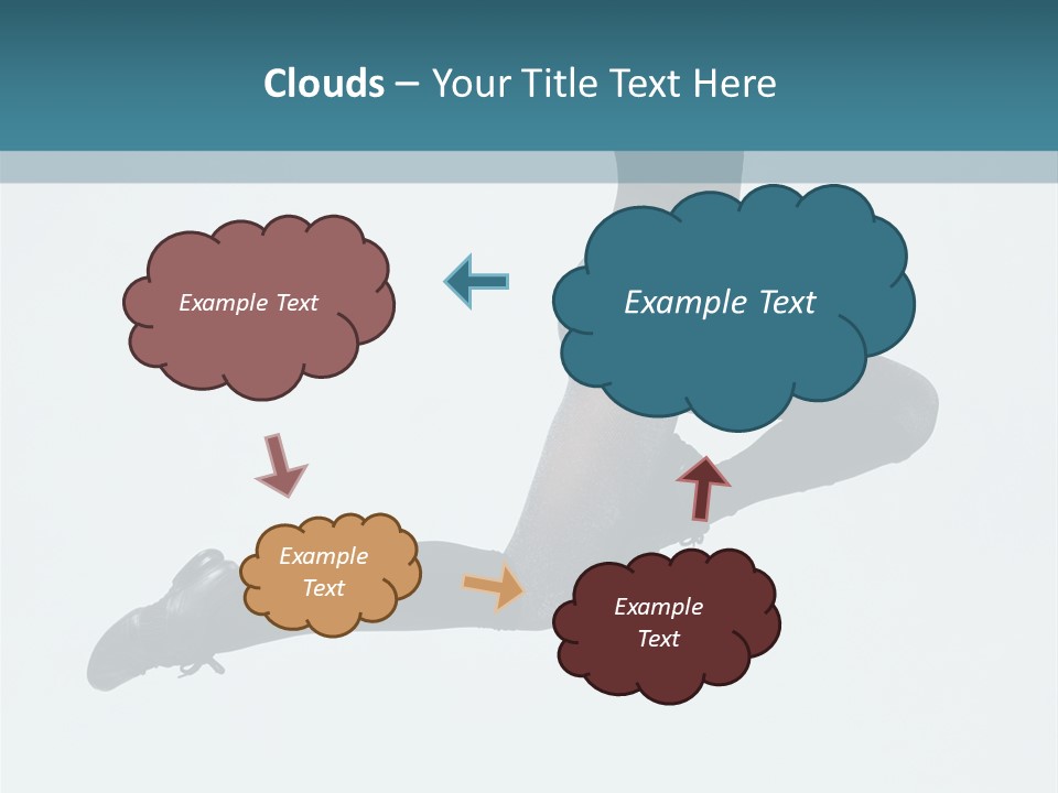 Jump Acrobat Beautiful PowerPoint Template