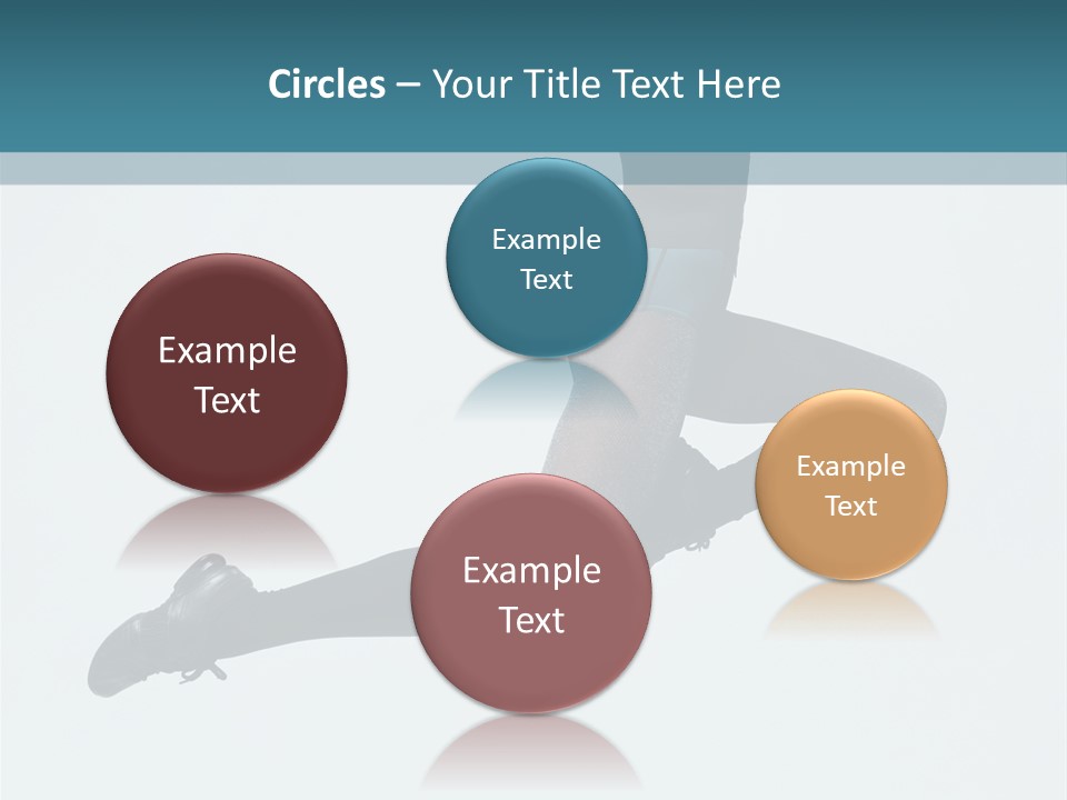 Jump Acrobat Beautiful PowerPoint Template