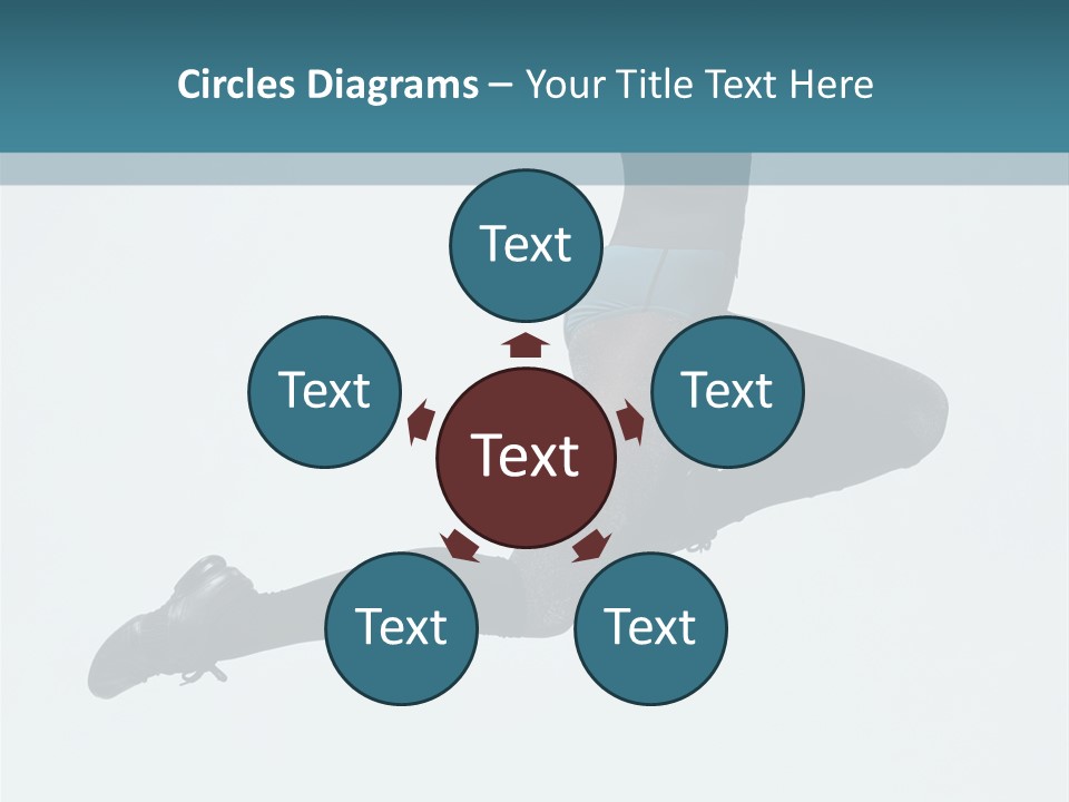 Jump Acrobat Beautiful PowerPoint Template