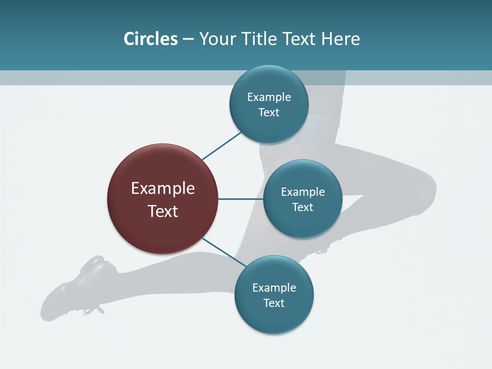 Jump Acrobat Beautiful PowerPoint Template
