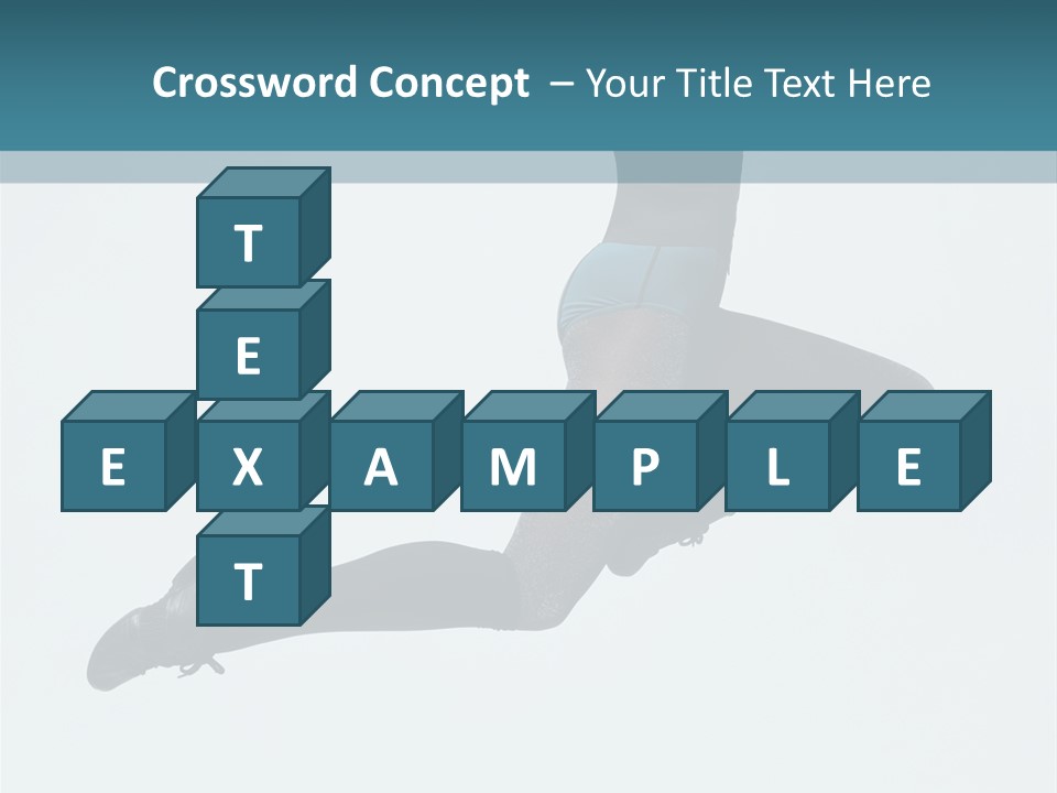 Jump Acrobat Beautiful PowerPoint Template