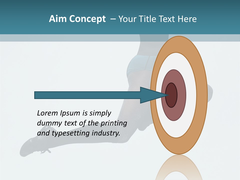Jump Acrobat Beautiful PowerPoint Template