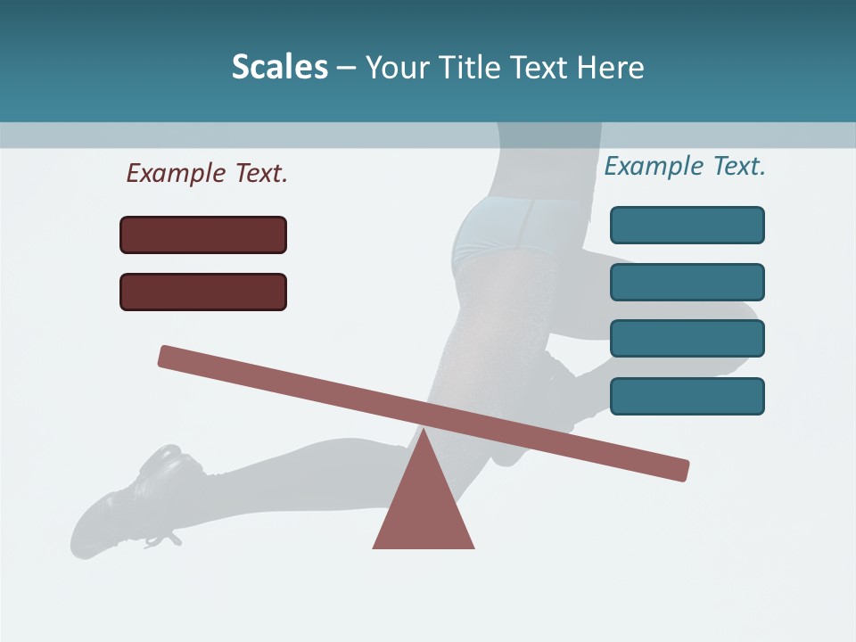 Jump Acrobat Beautiful PowerPoint Template