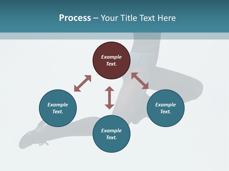 Jump Acrobat Beautiful PowerPoint Template