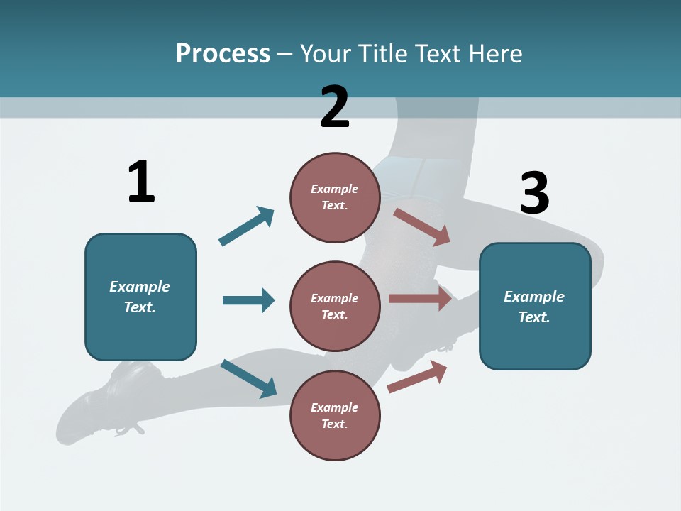 Jump Acrobat Beautiful PowerPoint Template