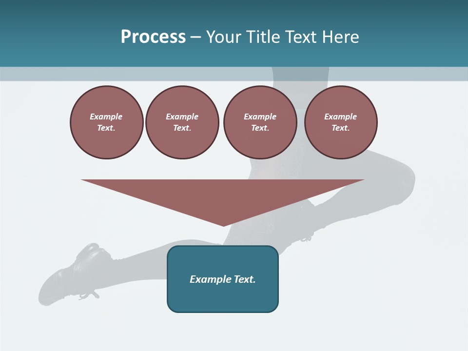 Jump Acrobat Beautiful PowerPoint Template