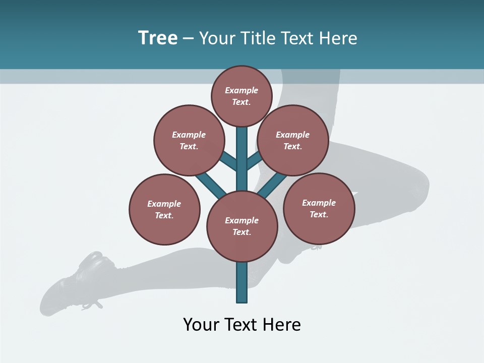 Jump Acrobat Beautiful PowerPoint Template