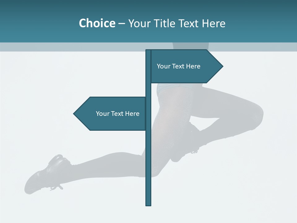 Jump Acrobat Beautiful PowerPoint Template