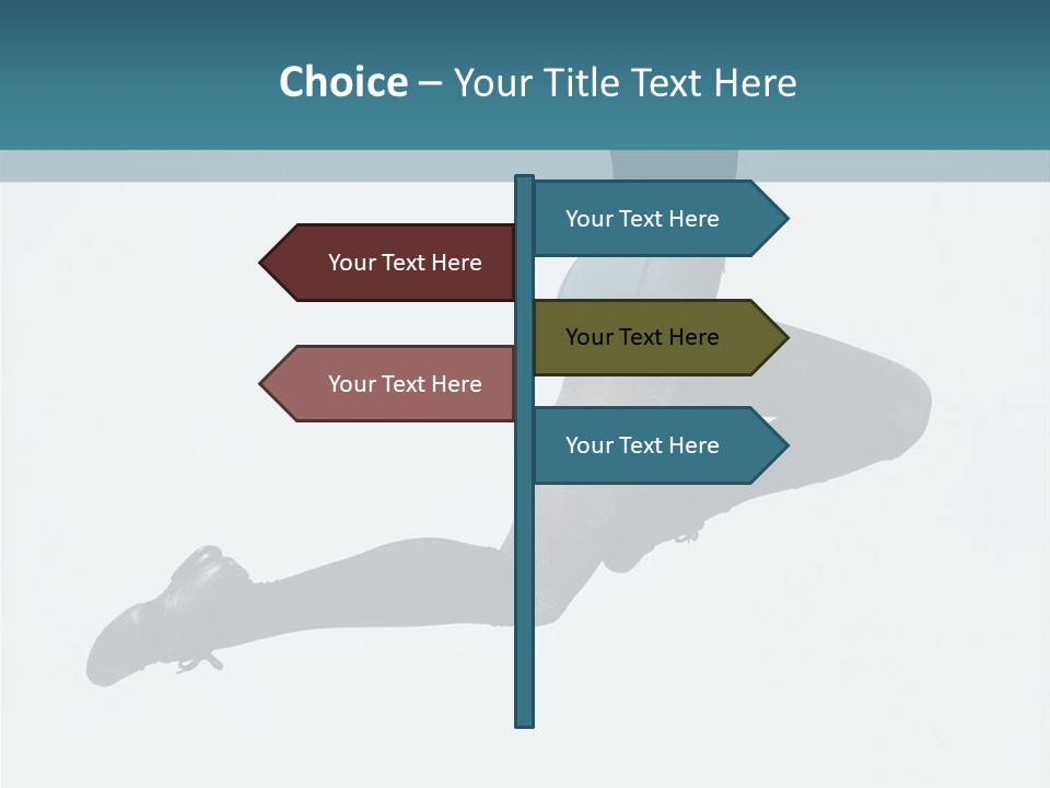 Jump Acrobat Beautiful PowerPoint Template