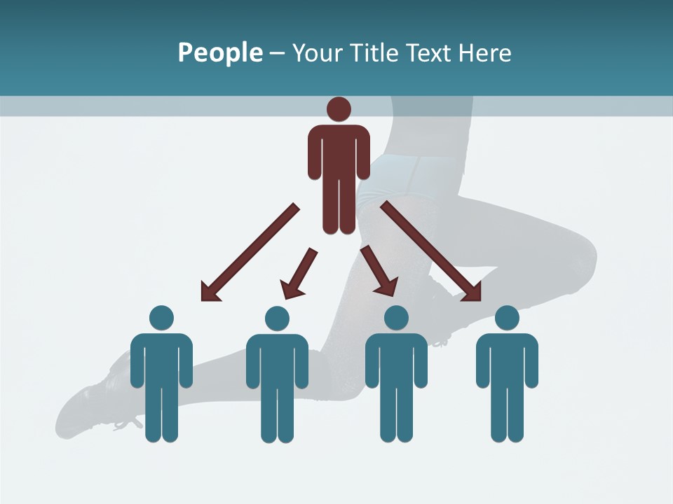 Jump Acrobat Beautiful PowerPoint Template