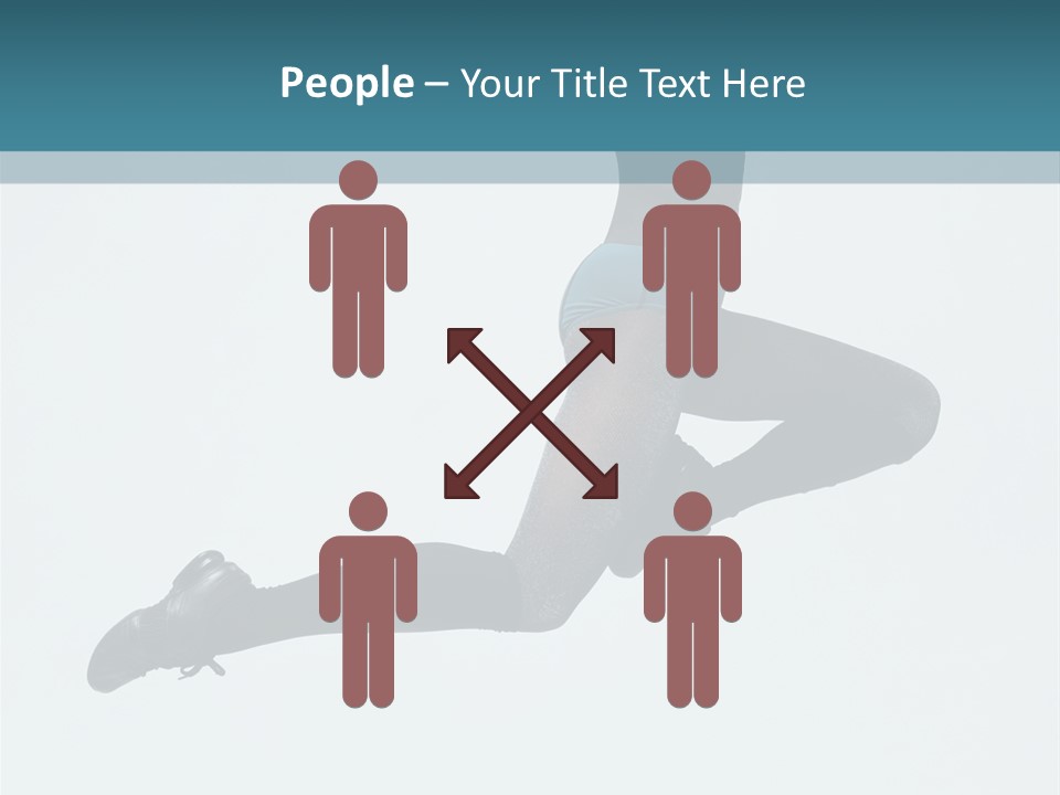 Jump Acrobat Beautiful PowerPoint Template
