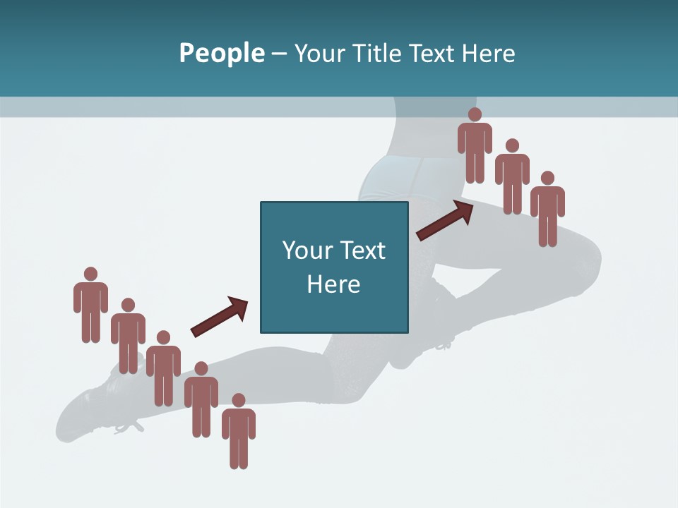 Jump Acrobat Beautiful PowerPoint Template