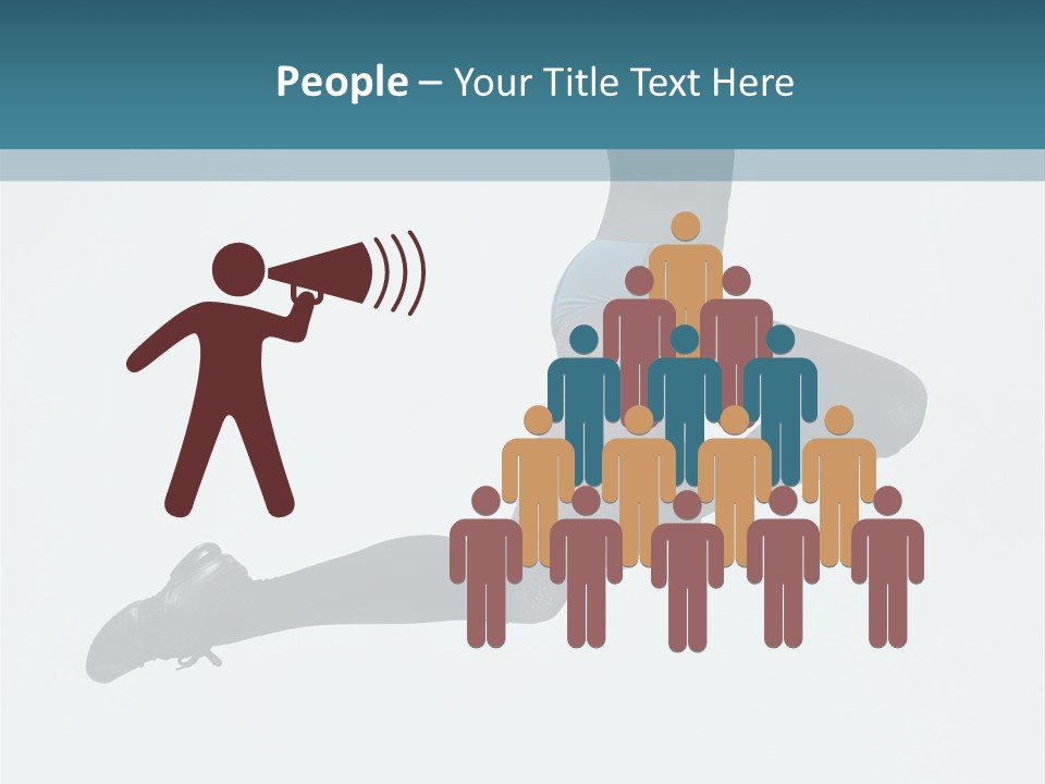 Jump Acrobat Beautiful PowerPoint Template