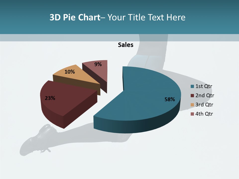 Jump Acrobat Beautiful PowerPoint Template