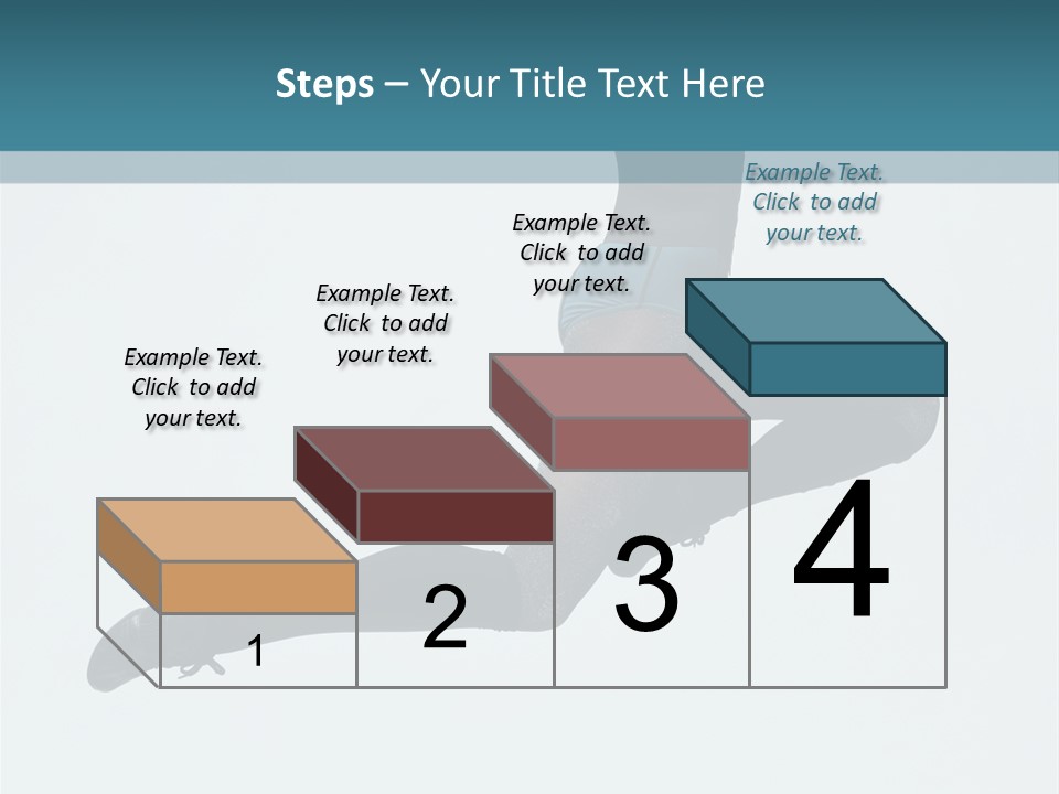 Jump Acrobat Beautiful PowerPoint Template