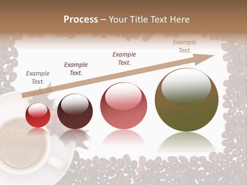Menu Porcelain Space PowerPoint Template