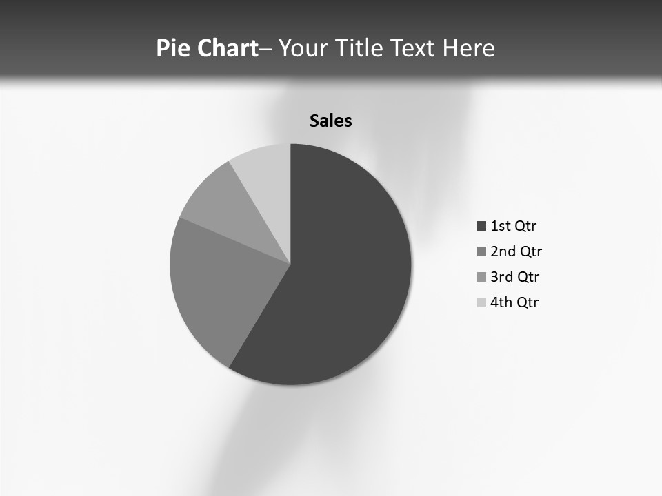 A Black And White Photo Of A Woman's Body PowerPoint Template