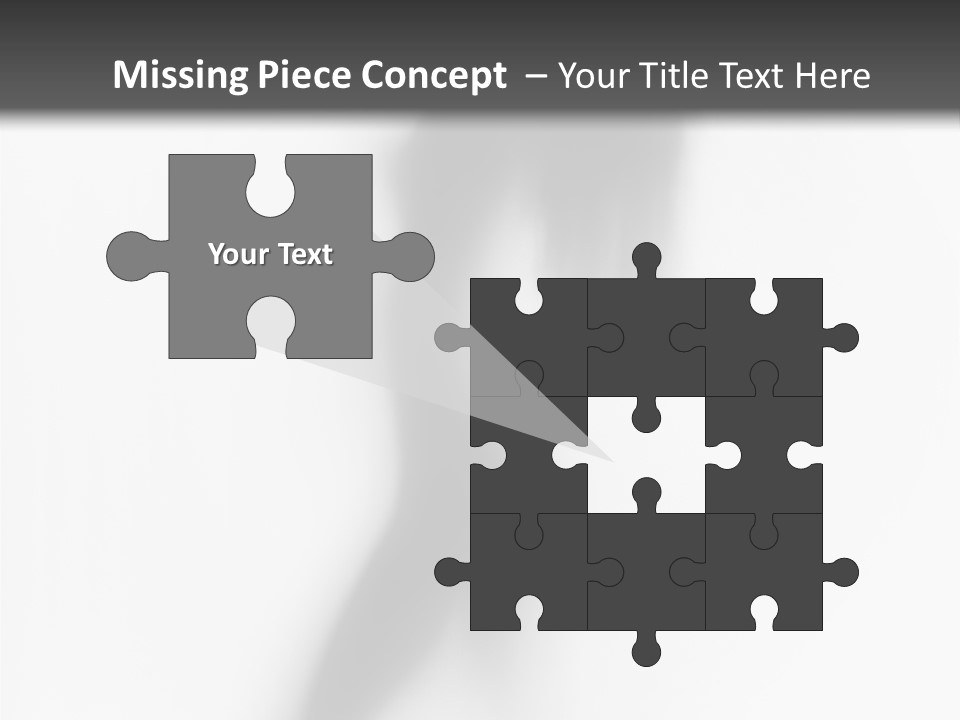 A Black And White Photo Of A Woman's Body PowerPoint Template