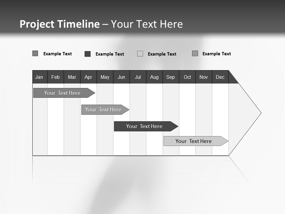 A Black And White Photo Of A Woman's Body PowerPoint Template