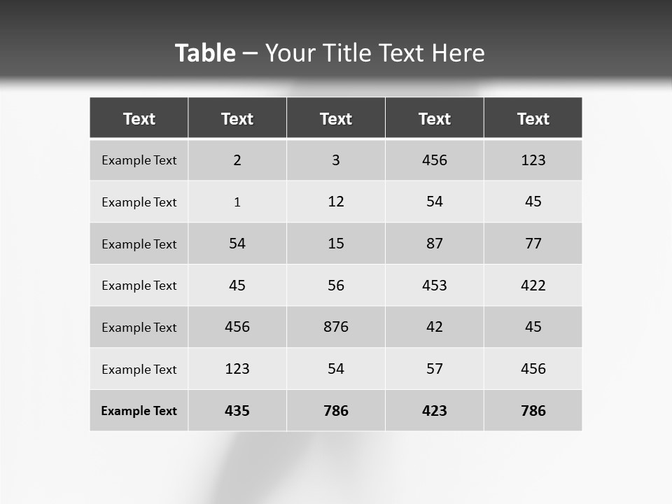 A Black And White Photo Of A Woman's Body PowerPoint Template