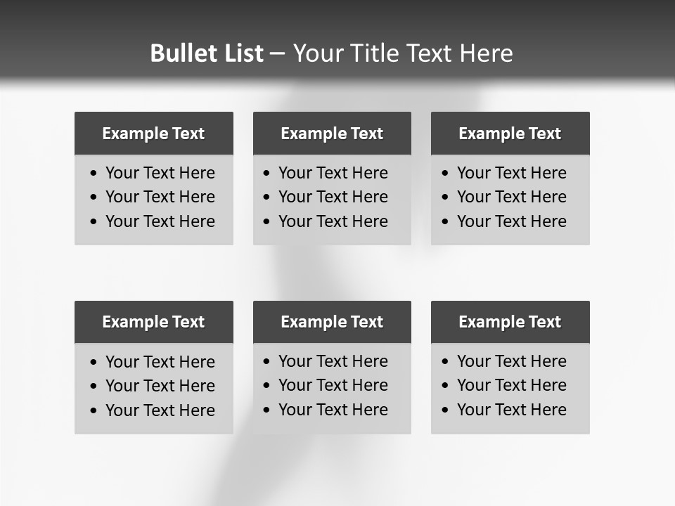 A Black And White Photo Of A Woman's Body PowerPoint Template