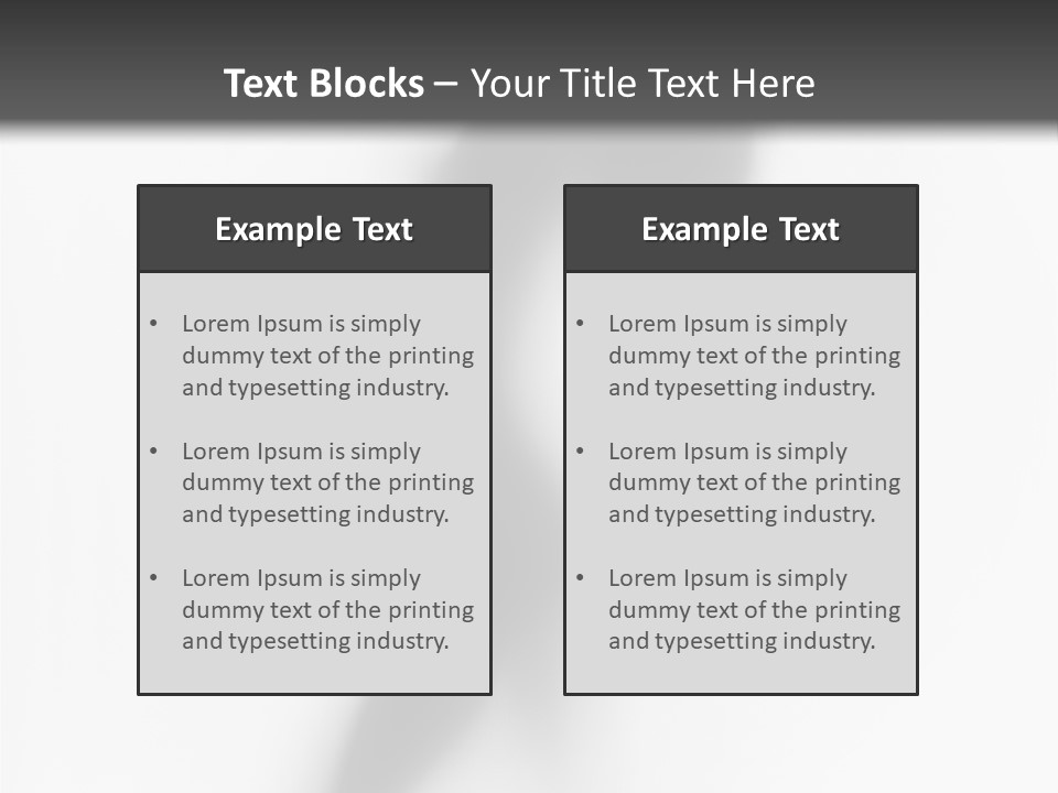 A Black And White Photo Of A Woman's Body PowerPoint Template
