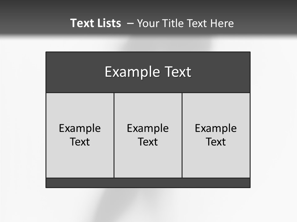 A Black And White Photo Of A Woman's Body PowerPoint Template