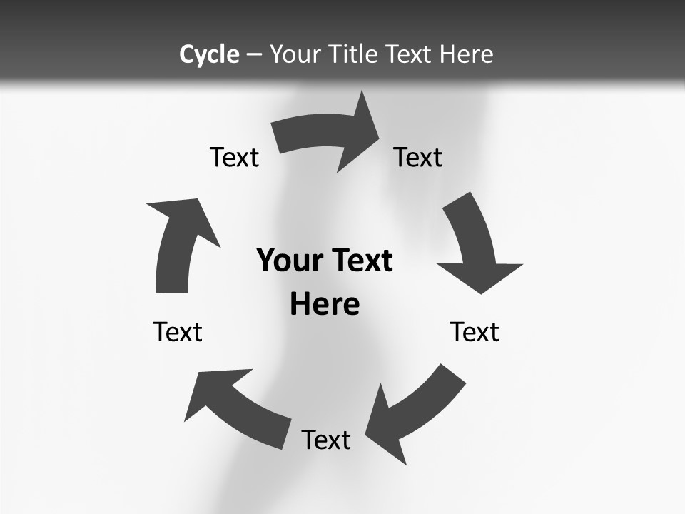 A Black And White Photo Of A Woman's Body PowerPoint Template