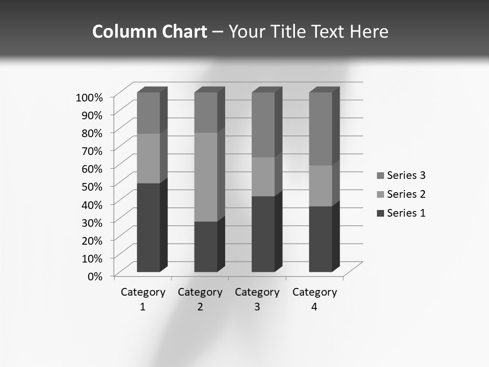 A Black And White Photo Of A Woman's Body PowerPoint Template