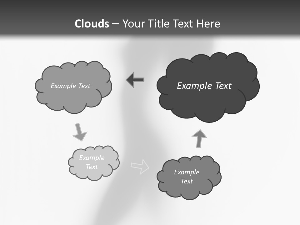 A Black And White Photo Of A Woman's Body PowerPoint Template