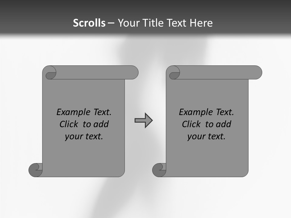 A Black And White Photo Of A Woman's Body PowerPoint Template