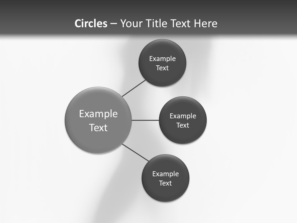 A Black And White Photo Of A Woman's Body PowerPoint Template