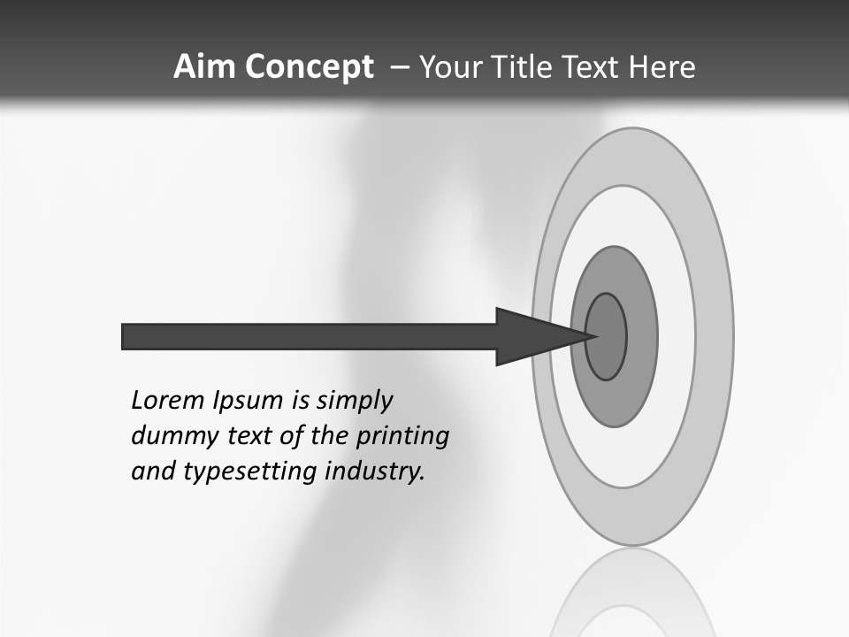 A Black And White Photo Of A Woman's Body PowerPoint Template