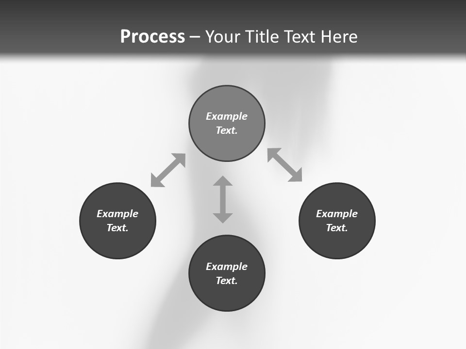 A Black And White Photo Of A Woman's Body PowerPoint Template