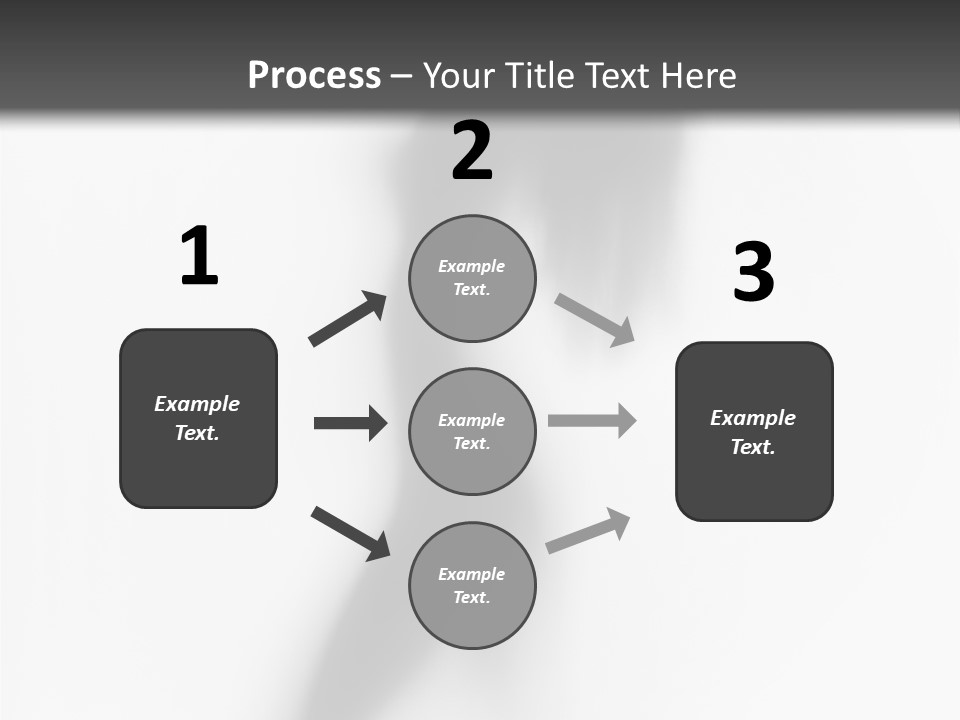 A Black And White Photo Of A Woman's Body PowerPoint Template