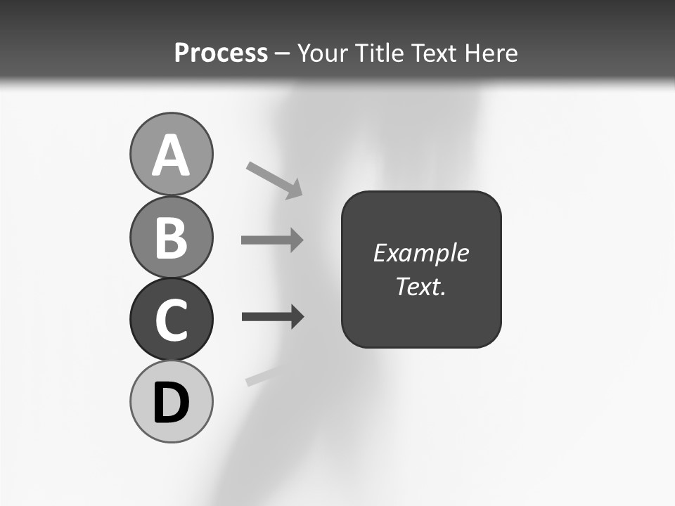 A Black And White Photo Of A Woman's Body PowerPoint Template