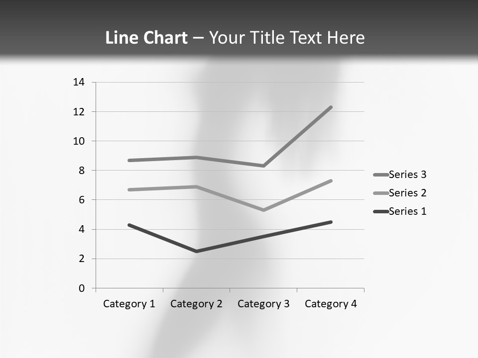 A Black And White Photo Of A Woman's Body PowerPoint Template