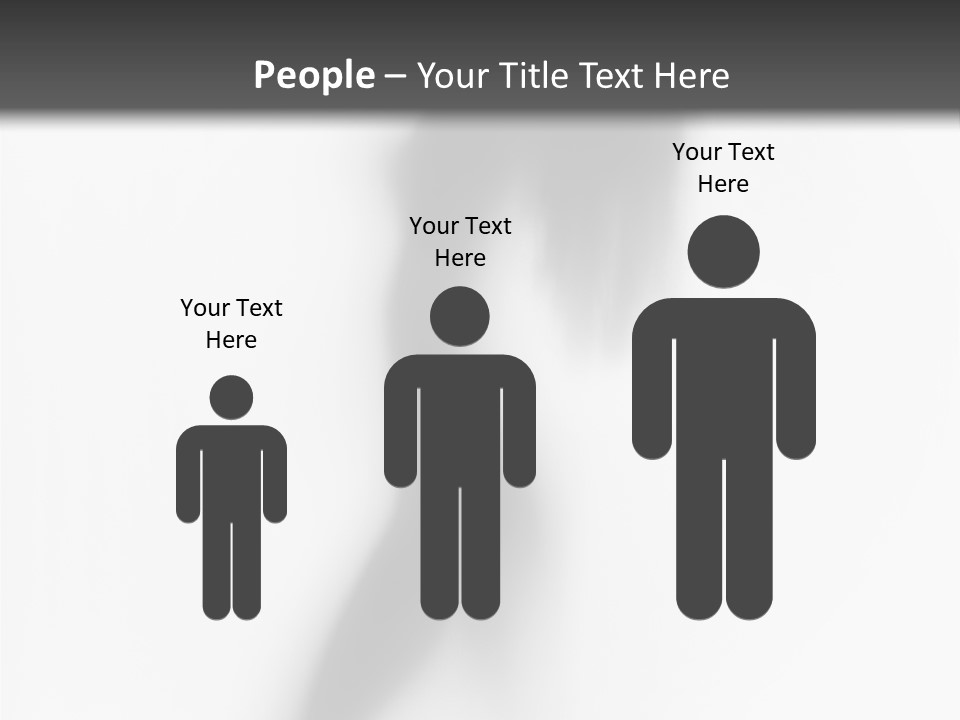 A Black And White Photo Of A Woman's Body PowerPoint Template