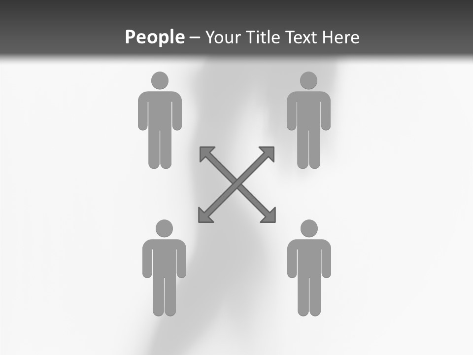 A Black And White Photo Of A Woman's Body PowerPoint Template